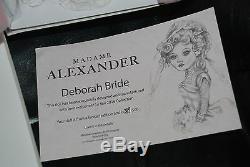 10'' Deborah Bride Doll by Madame Alexander New NRFB