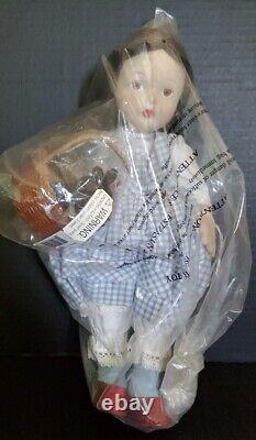 14 Felt Wizard Of Oz Dorothy Doll Madame Alexander 2000 NEW UPDATED PRICE