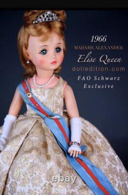1966 madame alexander Queen Elizabeth Elese FAO Schwarz New York