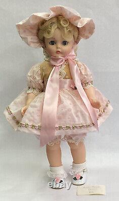 1997 Madame Alexander PINK DOT TULLE KELLY 20 Vinyl CLUB EXCLUSIVE Doll #29110