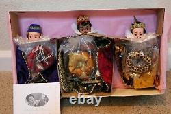 1997 Madame Alexander THE THREE WISE MEN SET (3 Dolls), Nativity Collection-NEW