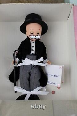 2000 Madame Alexander Mr Monopoly Doll + Gameboard, Dice, Game Piece #25260 NIB