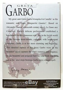 2003 Madame Alexander Leading Ladies Series Greta Garbo In Camille 16 Doll NIB