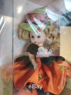 2006 Madame Alexander 8 Witchy Wendy & Her Quirky Cat Halloween Doll NIB