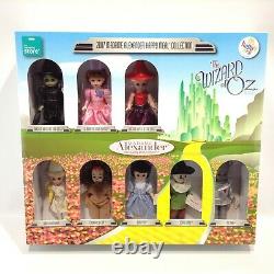 2007 RARE NEW Set of 8 Madame Alexander WIZARD OF OZ McDonalds Happy Meal Dolls