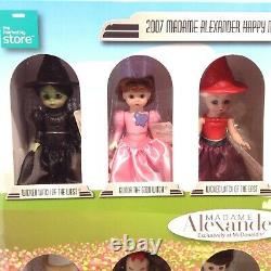 2007 RARE NEW Set of 8 Madame Alexander WIZARD OF OZ McDonalds Happy Meal Dolls