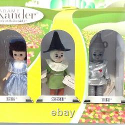 2007 RARE NEW Set of 8 Madame Alexander WIZARD OF OZ McDonalds Happy Meal Dolls