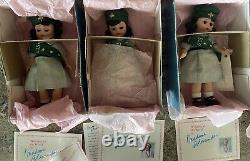 3 Rare 1992 Limited Edition In Boxes Girl Scout Dolls Madame Alexander