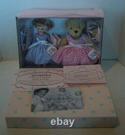 6 Vintage Madame Alexander Wendy & Muffy Doll & Bear 33635 NIB L. E