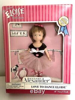 8 Eloise Doll Eloise Loves To Dance Madame Alexander NIB