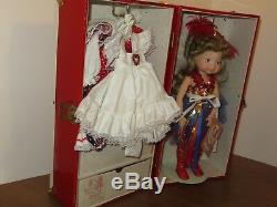 ALEXANDER DOLL CO. LET'S PLAY DOLLS by ALICE DARLING LIBBY TRUNK SET NIB