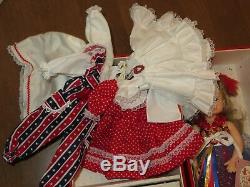 ALEXANDER DOLL CO. LET'S PLAY DOLLS by ALICE DARLING LIBBY TRUNK SET NIB