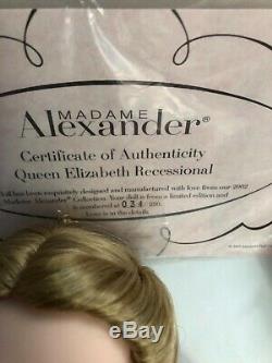 Alexander 21 Gorgeous Cissy Queen Elizabeth # 34/250 MIB NRFB Tagged Perfect