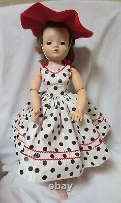 Alexander Cissy 1956 Dots w Red Rickrack Sun Dress Stitch by Stitch Replica