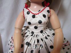 Alexander Cissy 1956 Dots w Red Rickrack Sun Dress Stitch by Stitch Replica