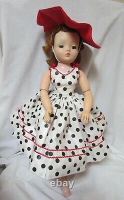 Alexander Cissy 1956 Dots w Red Rickrack Sun Dress Stitch by Stitch Replica