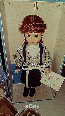 All Orig. Madame Alexander Anne Of Green Gables Goes To School Doll & Trunk Set