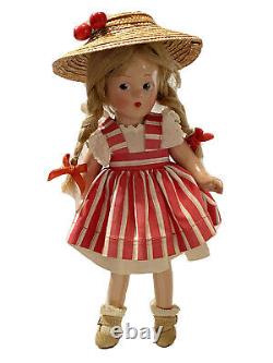 Antique c1936 WENDY ANN 9 Composition Doll (MME ALEXANDER NEW YORK) McGuffy