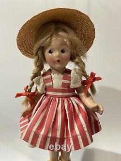 Antique c1936 WENDY ANN 9 Composition Doll (MME ALEXANDER NEW YORK) McGuffy