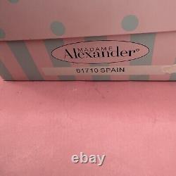 Authentic Madame Alexander Spain Doll New In Box Original Rare 61710