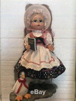 Beautiful NIB MADAME ALEXANDER 8 inch Vintage Mother Goose Doll