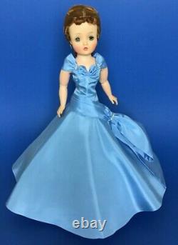 Beautiful Replica Cissy Doll Blue Rhinestone Side Drape Gown (no doll)