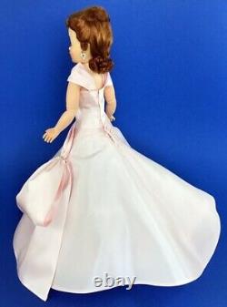 Beautiful Replica Cissy Doll Pink Rhinestone Side Drape Gown (no doll)