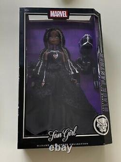Black Panther Marvel Inspired Fan Girl Action Figure Madame Alexander 14 Doll
