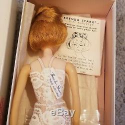 Boxed Brenda Starr Doll in Lace Chemise 1964 by Madame Alexander MINT IN BOX