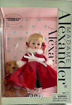 Brand New In Box Madame Alexander Doll- Christmas At FAO Schwarz 2007, #47425