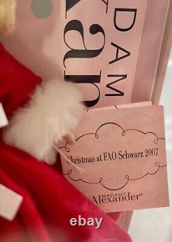 Brand New In Box Madame Alexander Doll- Christmas At FAO Schwarz 2007, #47425