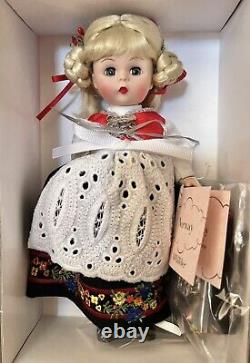 Brand New In Box Madame Alexander Doll- Norway 48125
