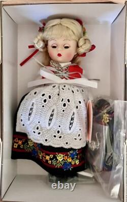 Brand New In Box Madame Alexander Doll- Norway 48125