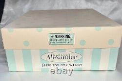 Brand New In Box Madame Alexander Doll- Toy Box Wendy 36270