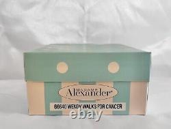 Brand New In Box Madame Alexander Doll- Wendy Walks For Cancer #66640