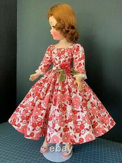 Camellia Reproduction Dress Custom Made for Vintage Madame Alexander Cissy Doll