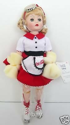 Coca-Cola CARHOP by MADAME ALEXANDER 13 Porcelain DANBURY COKE DOLL NEW