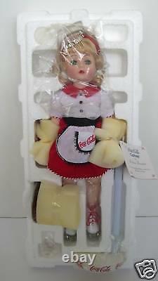 Coca-Cola CARHOP by MADAME ALEXANDER 13 Porcelain DANBURY COKE DOLL NEW