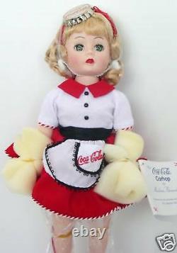 Coca-Cola CARHOP by MADAME ALEXANDER 13 Porcelain DANBURY COKE DOLL NEW