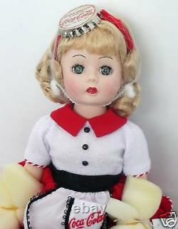 Coca-Cola CARHOP by MADAME ALEXANDER 13 Porcelain DANBURY COKE DOLL NEW