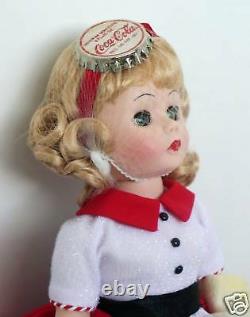 Coca-Cola CARHOP by MADAME ALEXANDER 13 Porcelain DANBURY COKE DOLL NEW