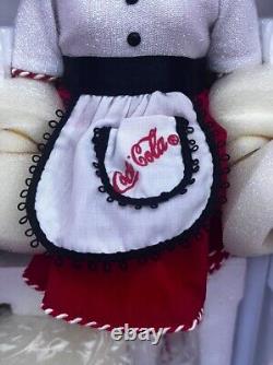 Coke Cola Madame Alexander Doll/ 1999 Car Hop 13' Doll WithStand Collectable & Box