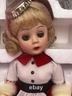 Coke Cola Madame Alexander Doll/ 1999 Car Hop 13' Doll WithStand Collectable & Box