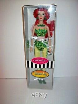 DC Comics Madame Alexander Poison Ivy 16 inch vinyl Doll Fully Articulate new
