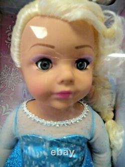 DISNEY Madame Alexander 18 FROZEN Elsa DOLL original box NRFB vintage 2007 NEW