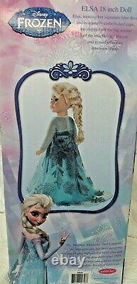 DISNEY Madame Alexander 18 FROZEN Elsa DOLL original box NRFB vintage 2007 NEW