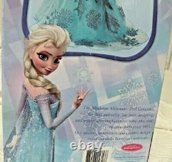 DISNEY Madame Alexander 18 FROZEN Elsa DOLL original box NRFB vintage 2007 NEW