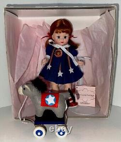 Democrats ON THE CAMPAIGN TRAIL MAGGIE Madame Alexander Doll & Donkey New In Box