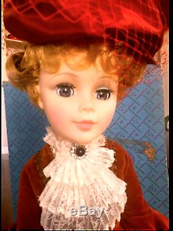EARLY Madame Alexander Cissy Doll 2249, Prestine Dress, Laced Bonnet, NIB, Vintage