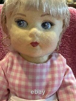 Edith The Lonely Doll By Madam Alexander Felt Doll